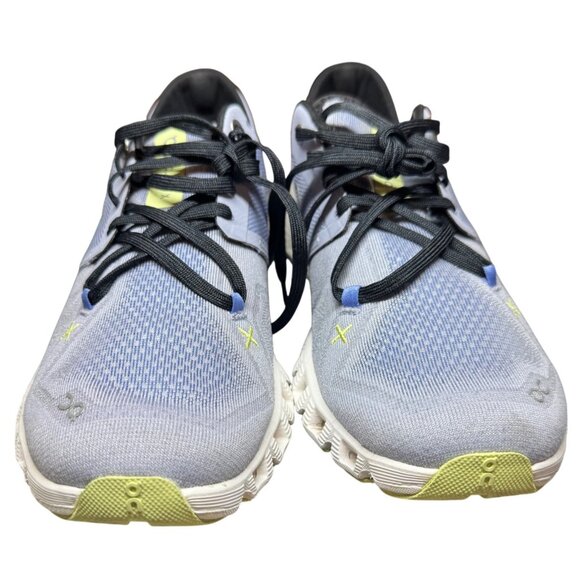 On Cloud X 3 Women's Size 8.5 Nimbus/White & Purple Running  Walking Shoes - Picture 2 of 12